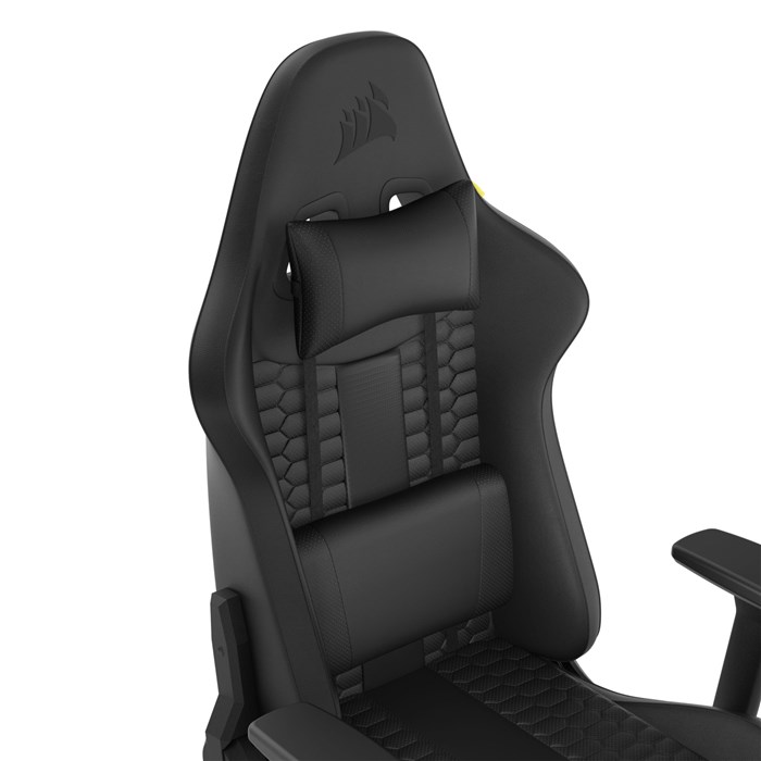 صندلی گیمینگ کورسیر TC100 RELAXED Leatherette Black - 4