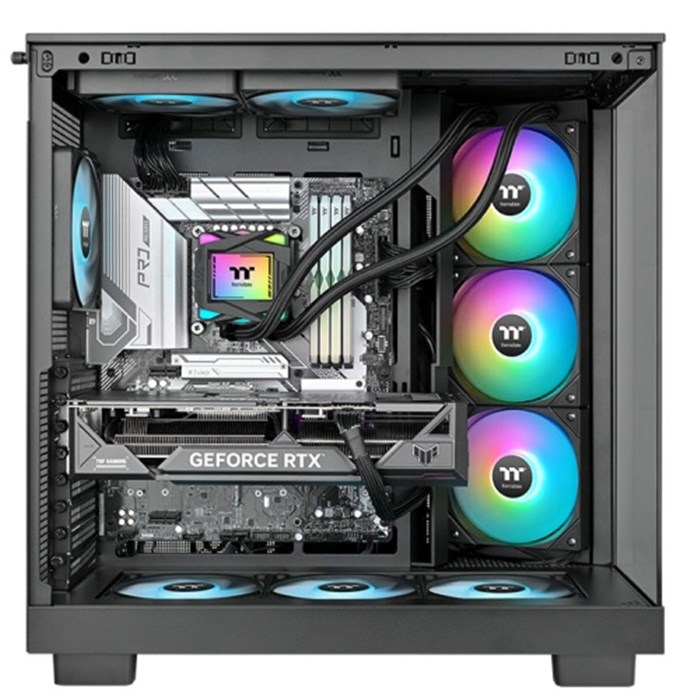 کولر پردازنده LA360 ARGB Sync AIO Black  - 6