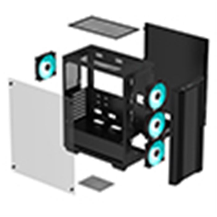 کیس دیپ کول CC560 FS  - 6