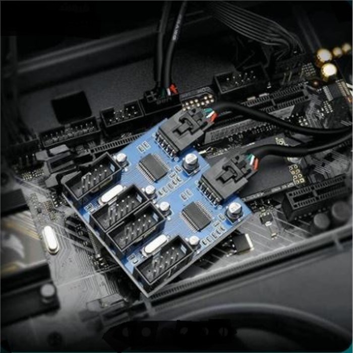 اسپلیتر و هاب USB 9 Pin اینترنال مادربورد - 2
