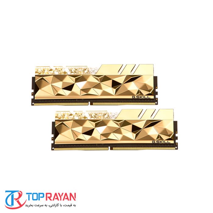 رم کامپیوتر RAM جی اسکیل دو کاناله مدل Trident Z Royal Elite GTEG DDR4 4800MHz CL19 ظرفیت 16 گیگابایت - 2
