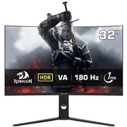 Redragon GMQ3212RVC 32 Inch 1ms 180Hz QHD Gaming Monitor