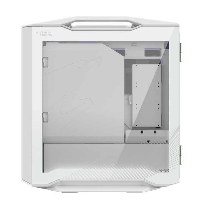 کیس گیمینگ گیگابایت سفید AORUS C601 GLASS ICE GLOBAL - 5