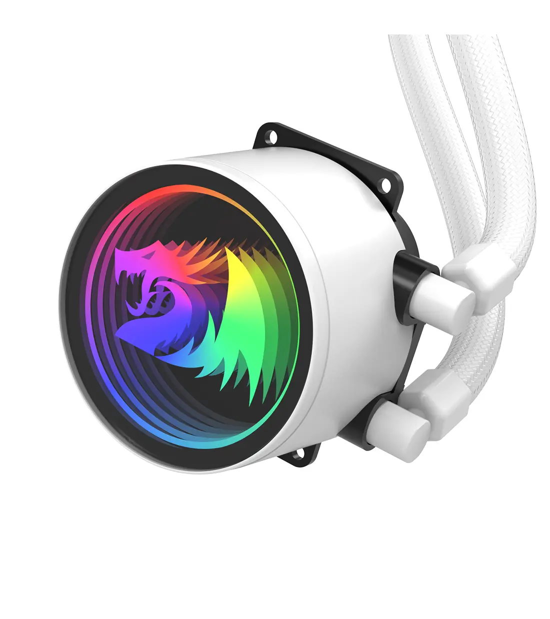 خنک کننده مایع پردازنده ردراگون سفید مدل CCW-3013W 360 RGB - 3