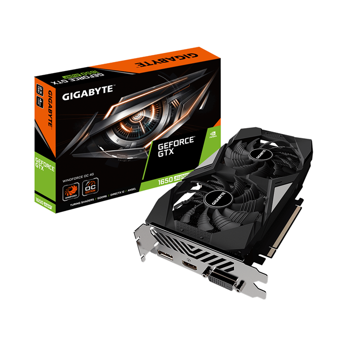 کارت گرافیک گیگابایت GTX 1650 SUPER WINDFORCE OC 4G