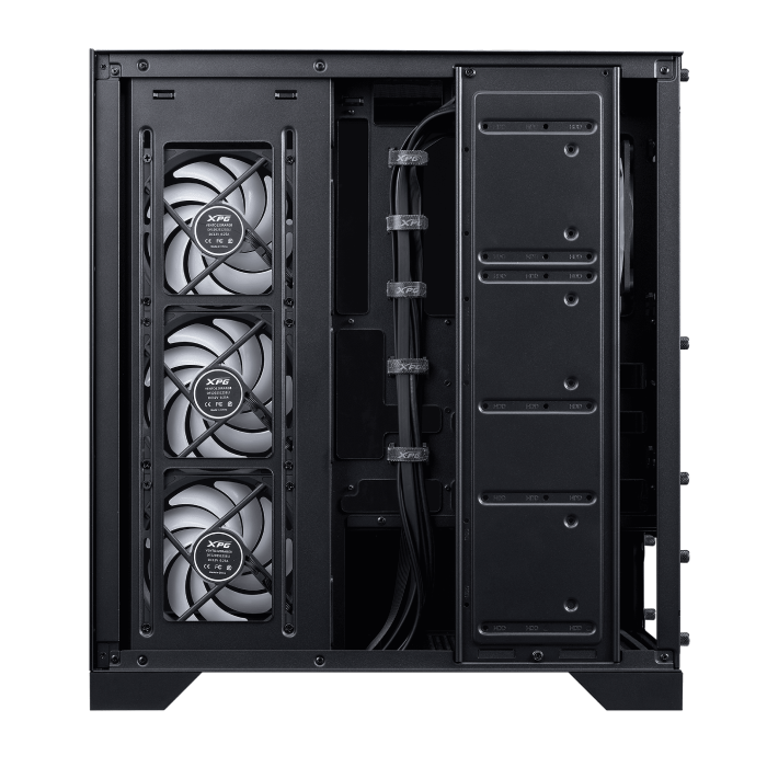 کیس گیمینگ ای دیتا مدل XPG Invader X BTF MID-TOWER Chassis Black - 5