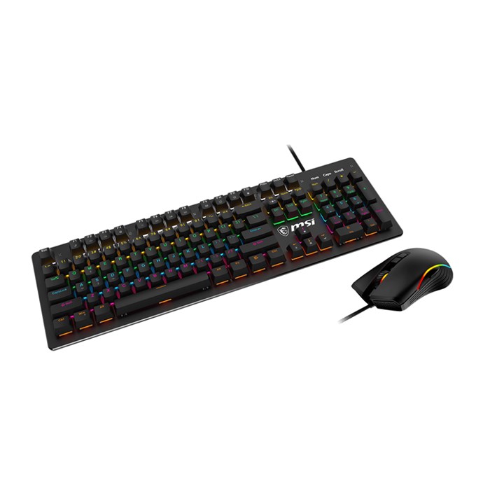 کیبورد و موس گیمینگ ام اس آی FORGE GK300 COMBO - 2