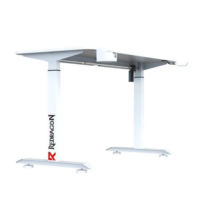 میز کامپیوتر گیمینگ موتور دار ردراگون مدل GD 3500G M WHITE 140cm RGB - 6