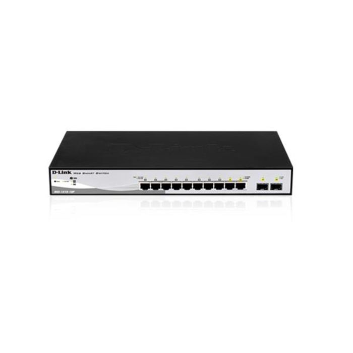 سوئیچ دی لینک DGS-1210-10P هشت پورت - 7