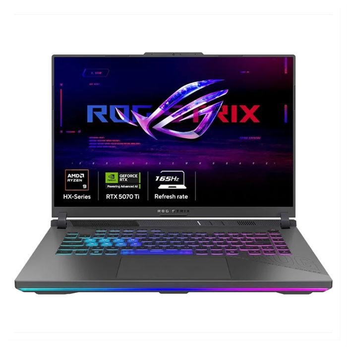 لپ تاپ 16 اینچی ایسوس مدل ROG Strix G16 (2025) G614PR-R9 8940HX-16GB DDR5 5600MHz-1TB SSD-RTX5070Ti 12GB-FHD 165Hz - 2