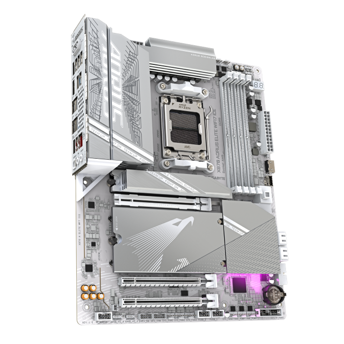 مادربرد 'گیگابایت X870 AORUS ELITE WIFI7 ICE - 3