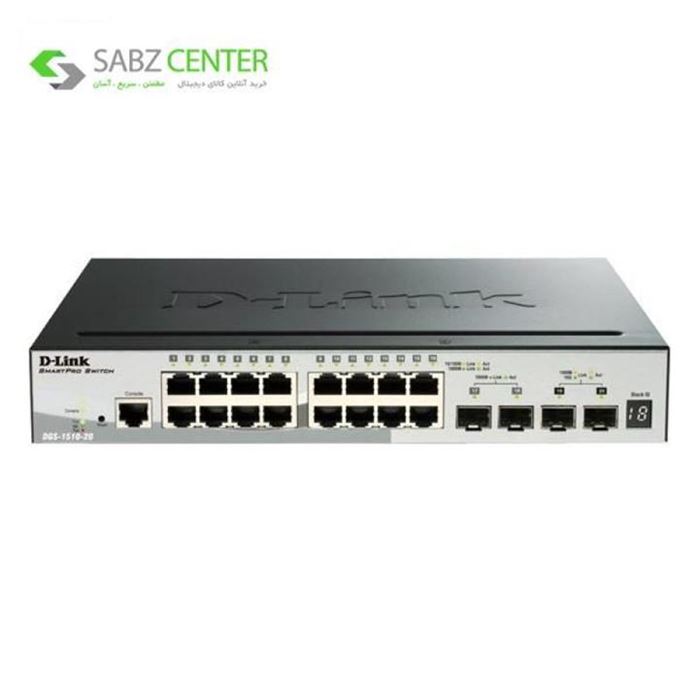 سوییچ 20 پورت و هوشمند دی-لینک مدل DGS-1510-20 - 2