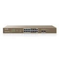 Tenda TEG1118P-16-250W 16GE+2SFP With 16-Port PoE Ethernet Switch