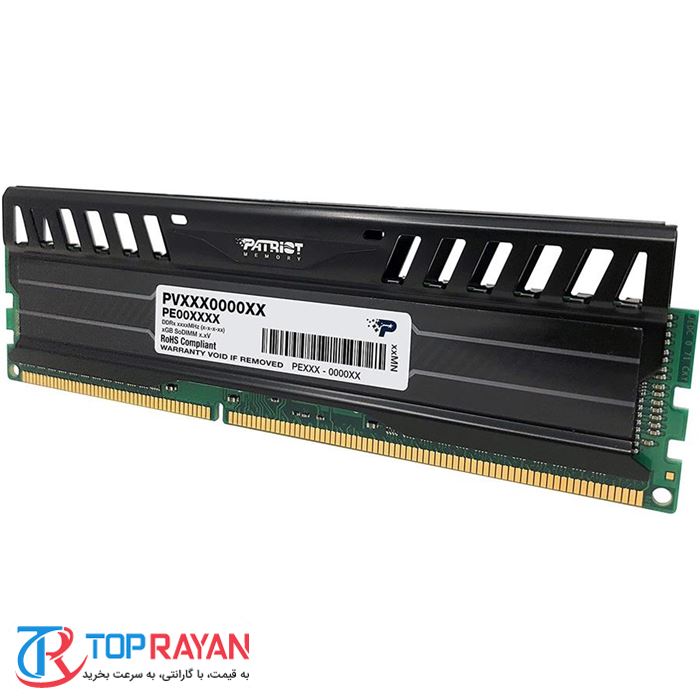 رم كامپيوتر پتریوت مدل Memory Performance Viper 3 با فرکانس 1600 مگاهرتز و حافظه 8 گیگابایت - 2