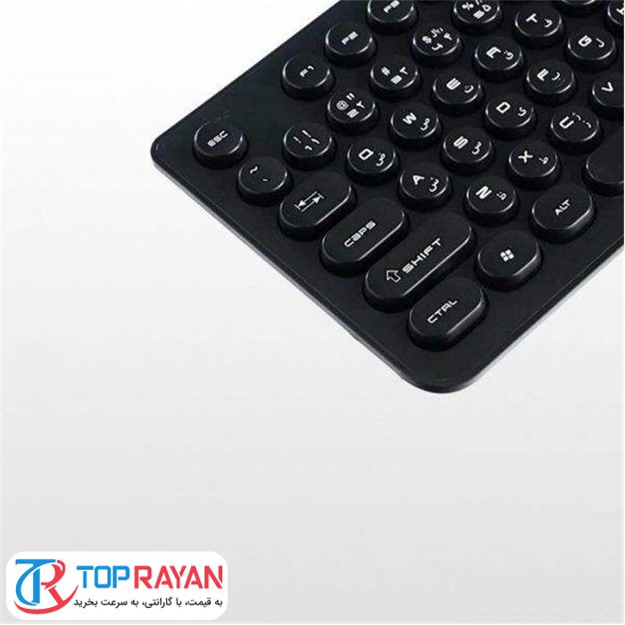 کیبورد بی سیم تسکو مدل TK 7001W - 3