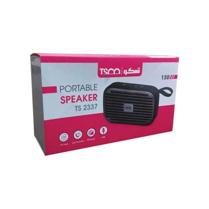اسپیکر بلوتوثی قابل حمل تسکو مدل TS 2337 - 6