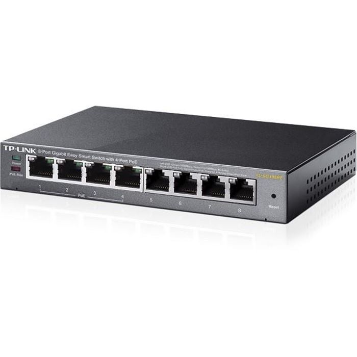 سوییچ 8 پورت تی پی-لینک مدل TL-SG108PE_V2 - 6