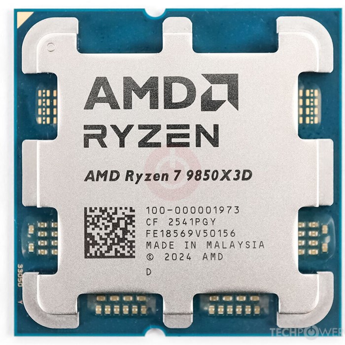 پردازنده ای ام دی Ryzen 7 9850X3D بدون باکس