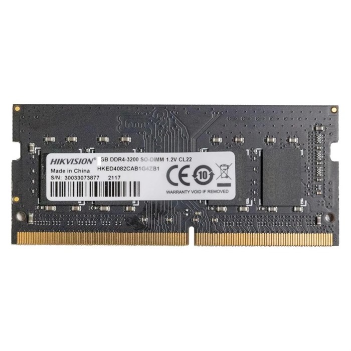 رم لپ تاپ هایک ویژن DDR4 تک کاناله ظرفیت 16 گیگابایت 3200 مگاهرتز