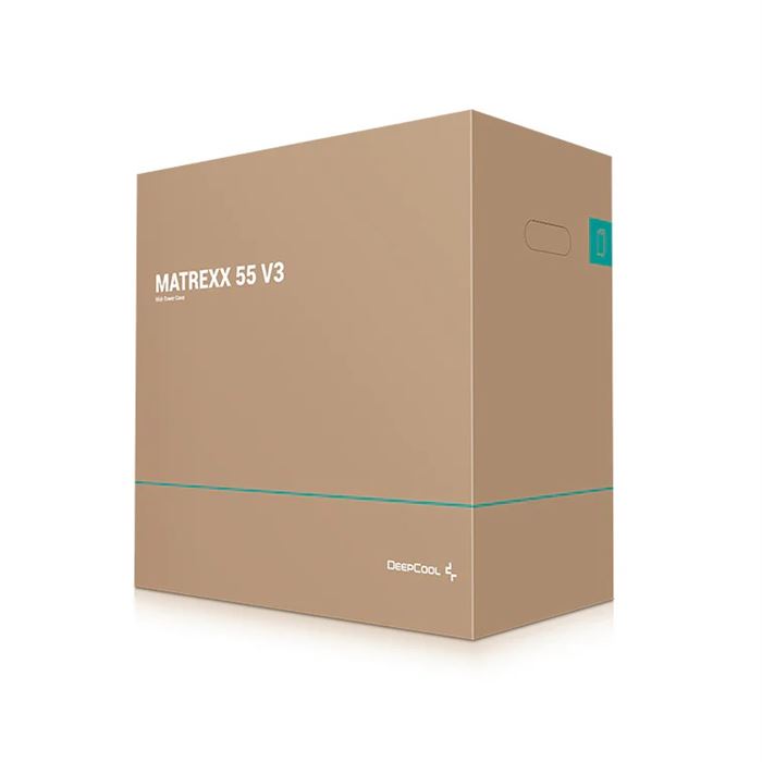کیس دیپ کول سفید MATREXX 55 V3 ADD-RGB 4F - 10