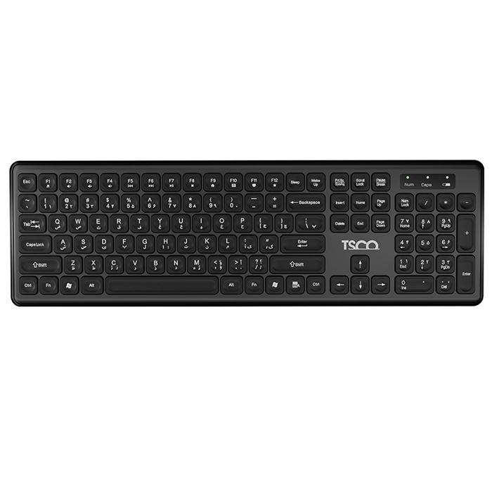 کیبورد بی سیم تسکو مدل TK 7005W