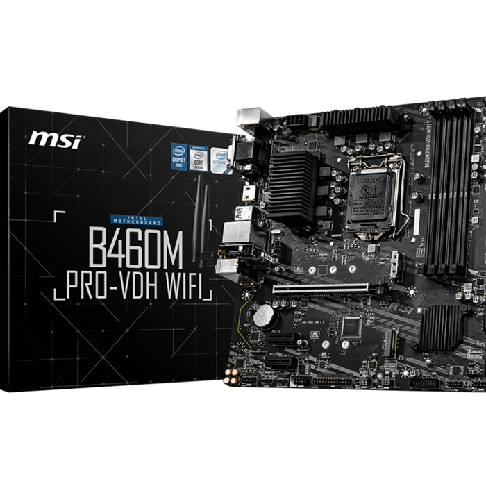 مادربرد ام اس آی مدل B460M PRO-VDH WIFI سوکت 1200