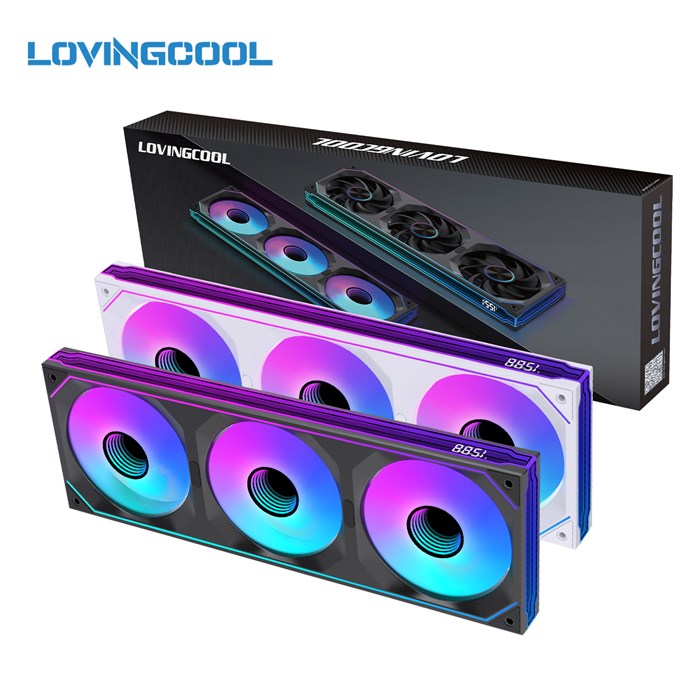 فن کیس لاوینگ کول مدل  LG1200 MIRROR 360 - 4
