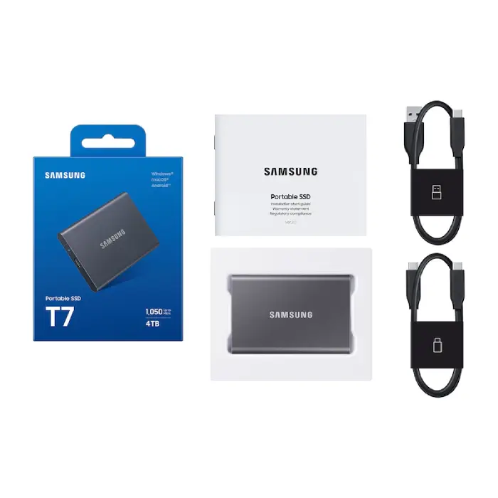 حافظه SSD اکسترنال سامسونگ مدل T7 ظرفیت 4 ترابایت - 5
