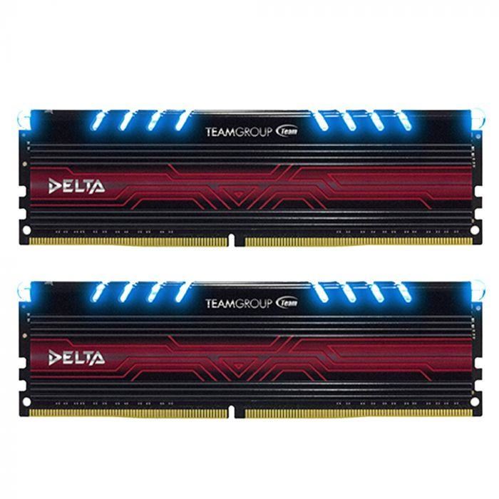 رم تیم گروپ NIGHT HAWK RGB 16GB 8GBX2 3000Mhz CL18 - 2