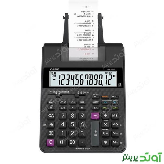 ماشین حساب کاسیو مدل HR-۱۰۰RC - 5