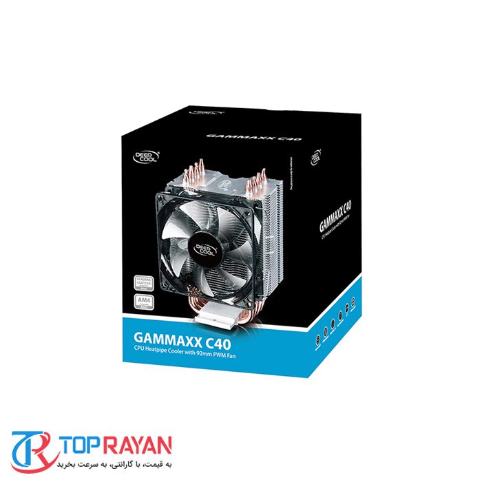 خنک کننده پردازنده دیپ کول مدل GAMMAXX C۴۰ - 10