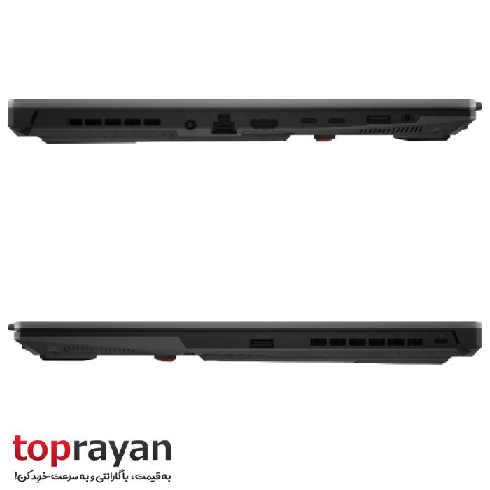 لپ تاپ ایسوس 17 اینچی مدل TUF Gaming FA707RR پردازنده Ryzen 7 6800H رم 16GB حافظه 512GB  SSD گرافیک 8GB RTX 3070 - 3