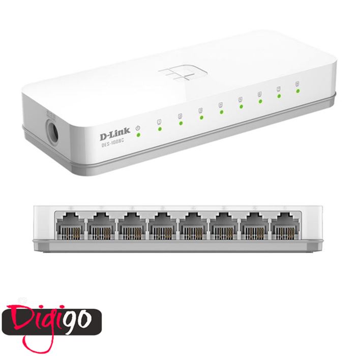 سوییچ 8 پورت D-LINK مدل DES-1008C - 4