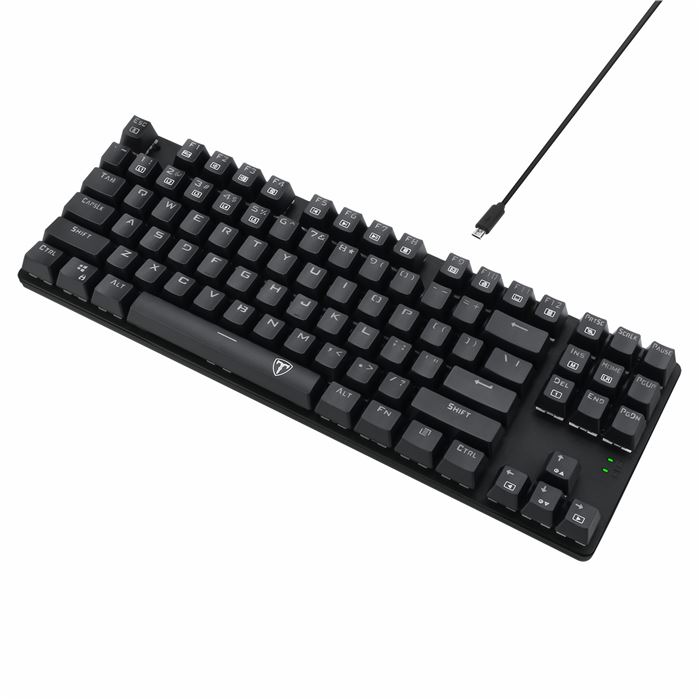 کیبورد گیمینگ تی دگر T-Dagger Bora T-TGK315 RGB (سوییچ قرمز)  - 7