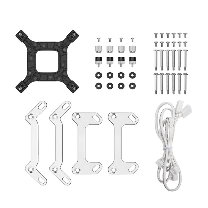 فن پردازنده مایع دیپ کول LM360 WHITE - 5