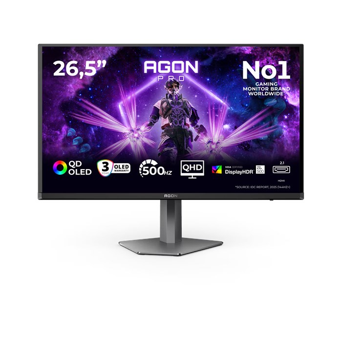 مانیتور گیمینگ  ای او سی 27 اینچ Agon Pro AG276QKD2 (500 هرتز)  - 7