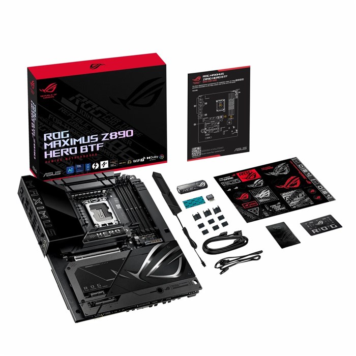 مادربرد ایسوس ROG Maximus Z890 Hero BTF DDR5 - 6