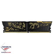 تصویر رم کامپیوتر DDR4 دو کاناله 2400 مگاهرتز CL14 تیم گروپ مدل VULCAN TUF Gaming ظرفیت 16 گیگابایت