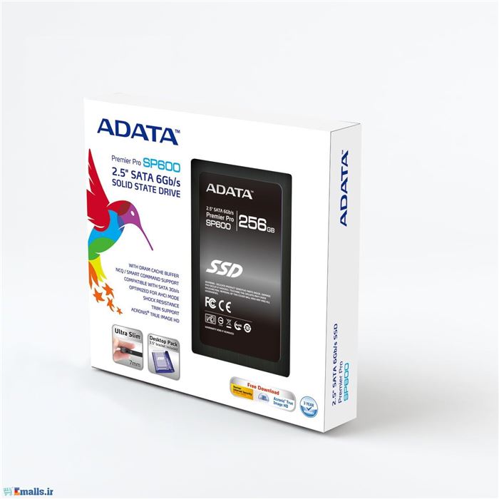 هارد اس اس دی ای دیتا اس پی ۶۰۰ ظرفیت ۲۵۶ گیگابایت - 6