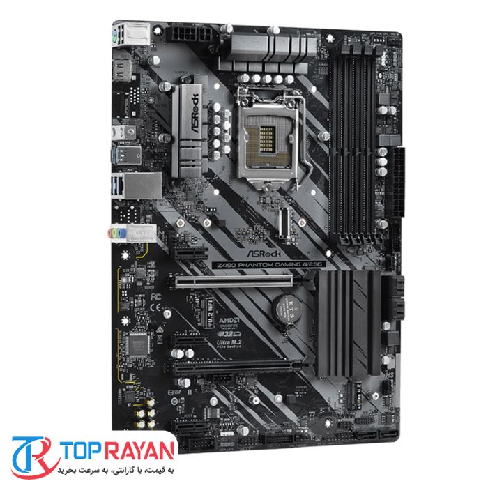 مادربرد ازراک مدل Z490 Phantom Gaming 4/2.5 G سوکت 1200 - 5