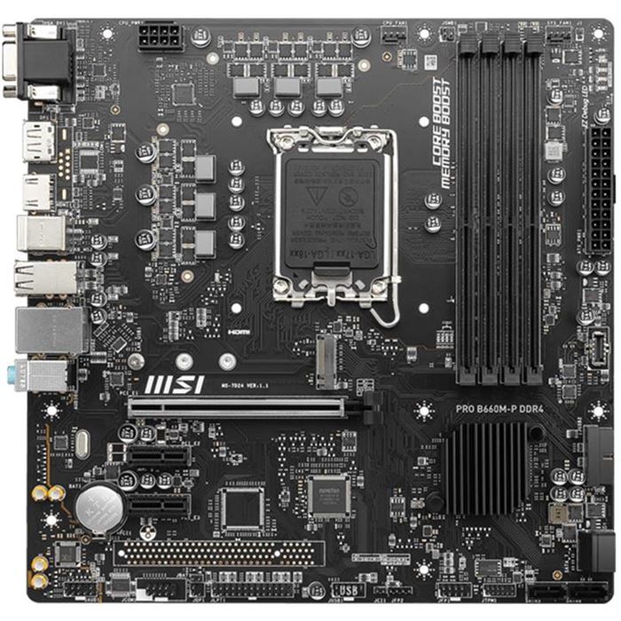 مادربرد ام اس آی مدل Msi PRO B660M-P WIFI DDR4