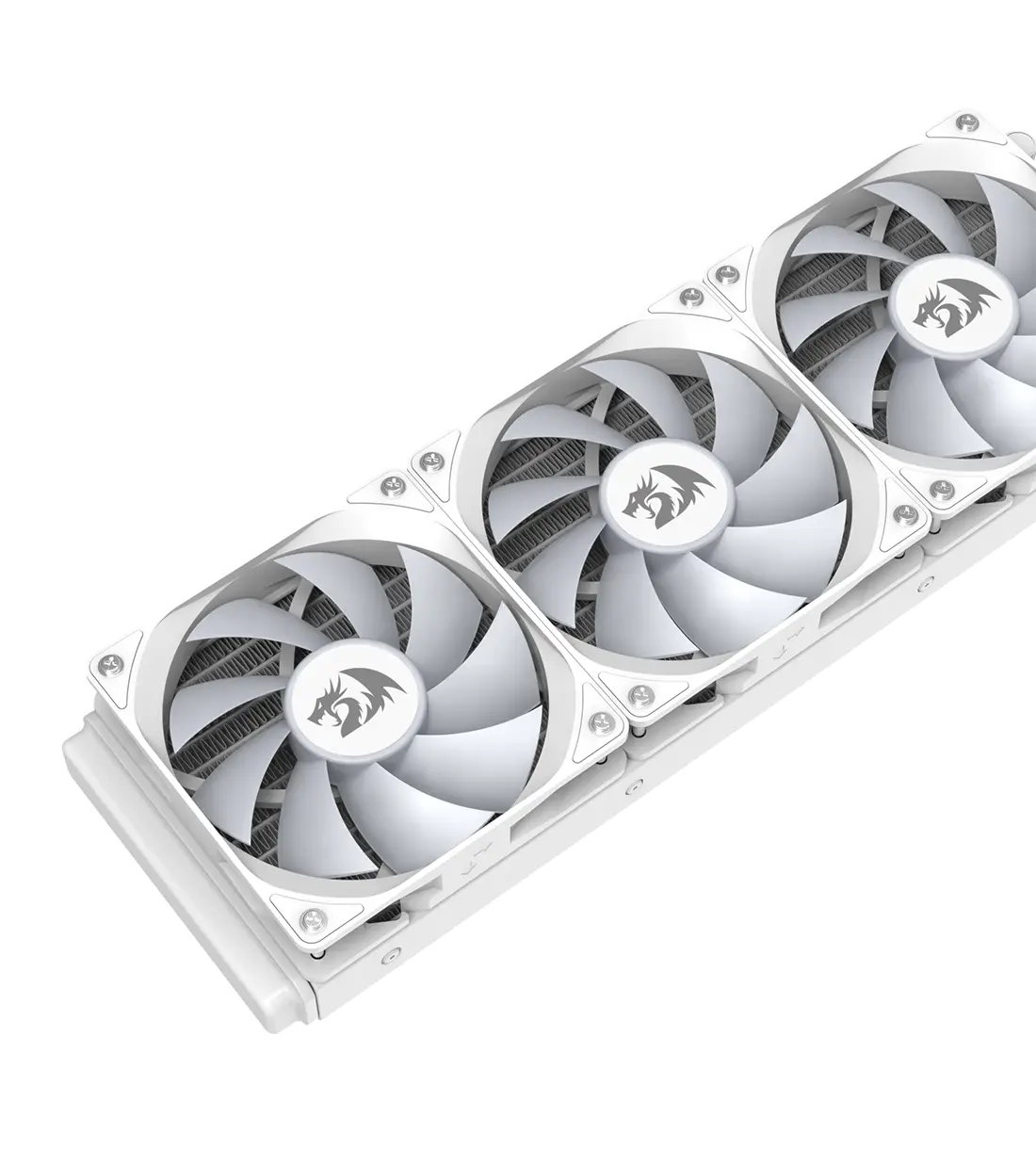 خنک کننده مایع پردازنده ردراگون سفید مدل CCW-3013W 360 RGB - 5