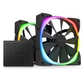 Nzxt Aer RGB 2 140mm Twin Starter Pack Matte Black Case Fan