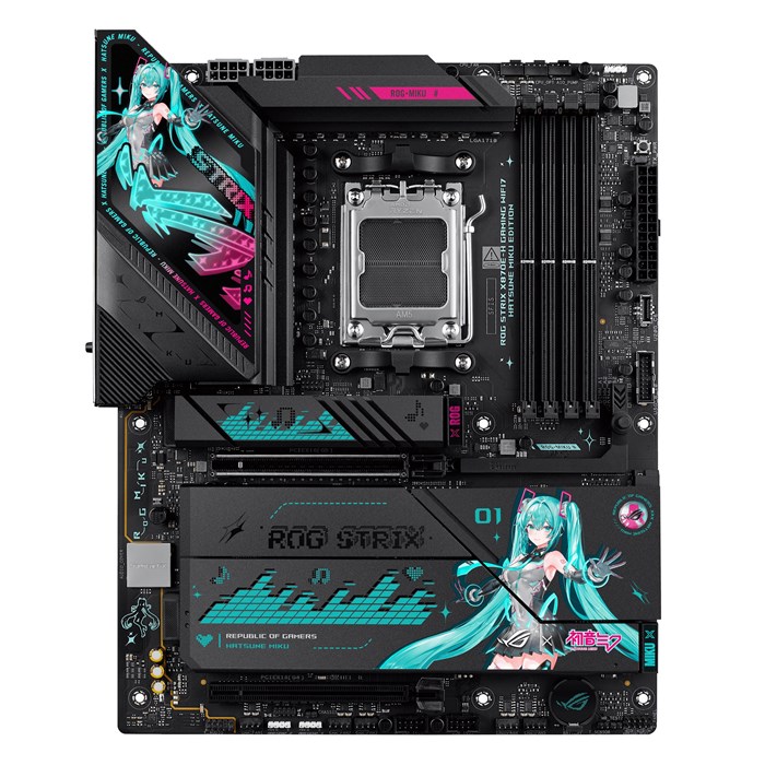 مادربرد ایسوس ROG STRIX X870E-H GAMING HATSUNE MIKU - 2