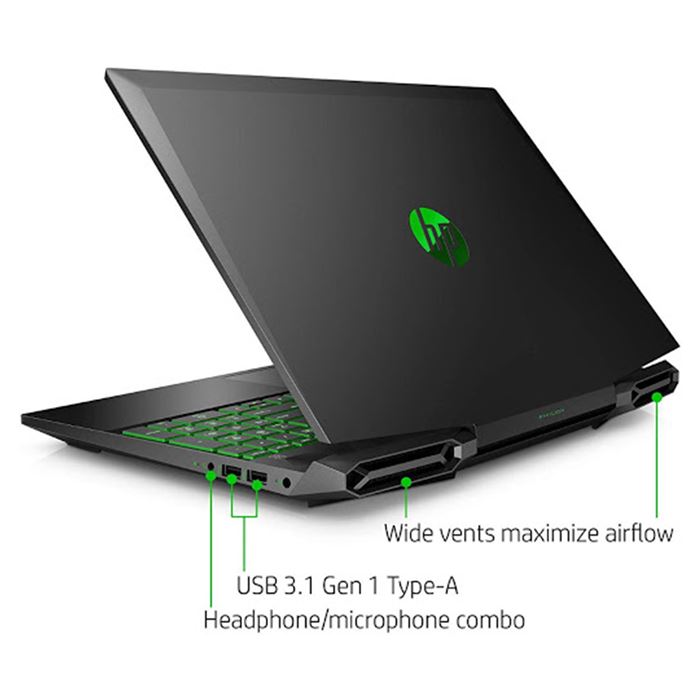 لپ تاپ گیمینگ 15.6 اینچ اچ‌پی مدل Pavilion 15 DK200-B پردازنده Core i7 11370H رم 32GB حافظه 1TB 512GB SSD گرافیک Full HD 4GB RTX 3050 - 9