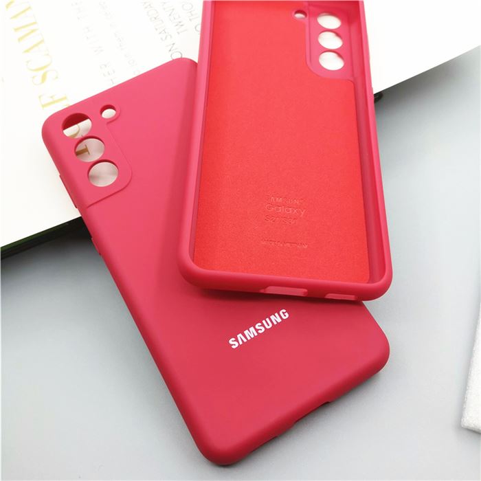 کاور مدل silicone مناسب برای گوشی موبایل سامسونگ Galaxy S21fe به همراه محافظ صفحه نمایش - 4