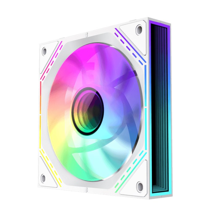 فن کیس گیمینگ گیم مکس مدل FN12A-S3I White - 4