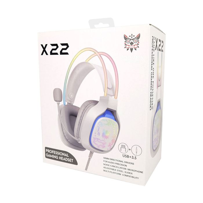 هدست گیمینگ باسیم اونیکوما مدل X22 - 7