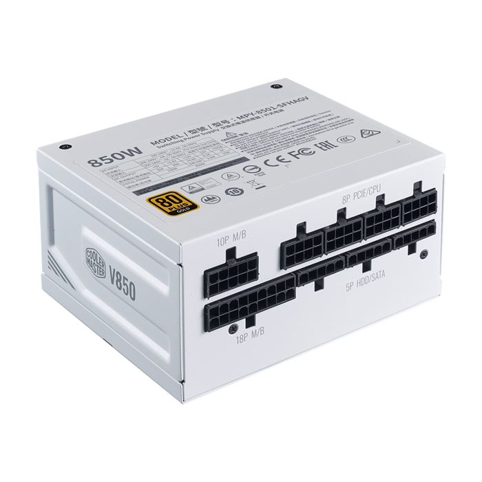 پاور کولر مستر V SFX Gold 850W White - 2