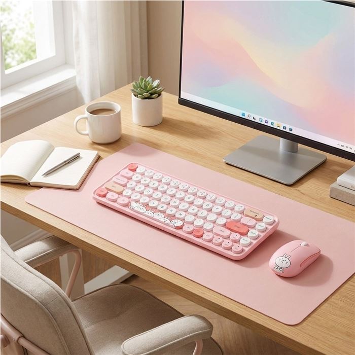 کیبورد و ماوس بیسیم مافی مدل I bean pro، سوییچ ممبران، Tenkeyless - 3